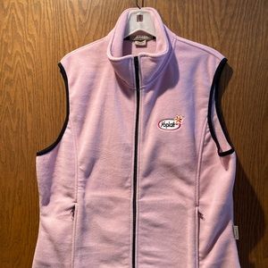 Women’s Colorado Timberline zippered pink Yoplait vest. Size XL